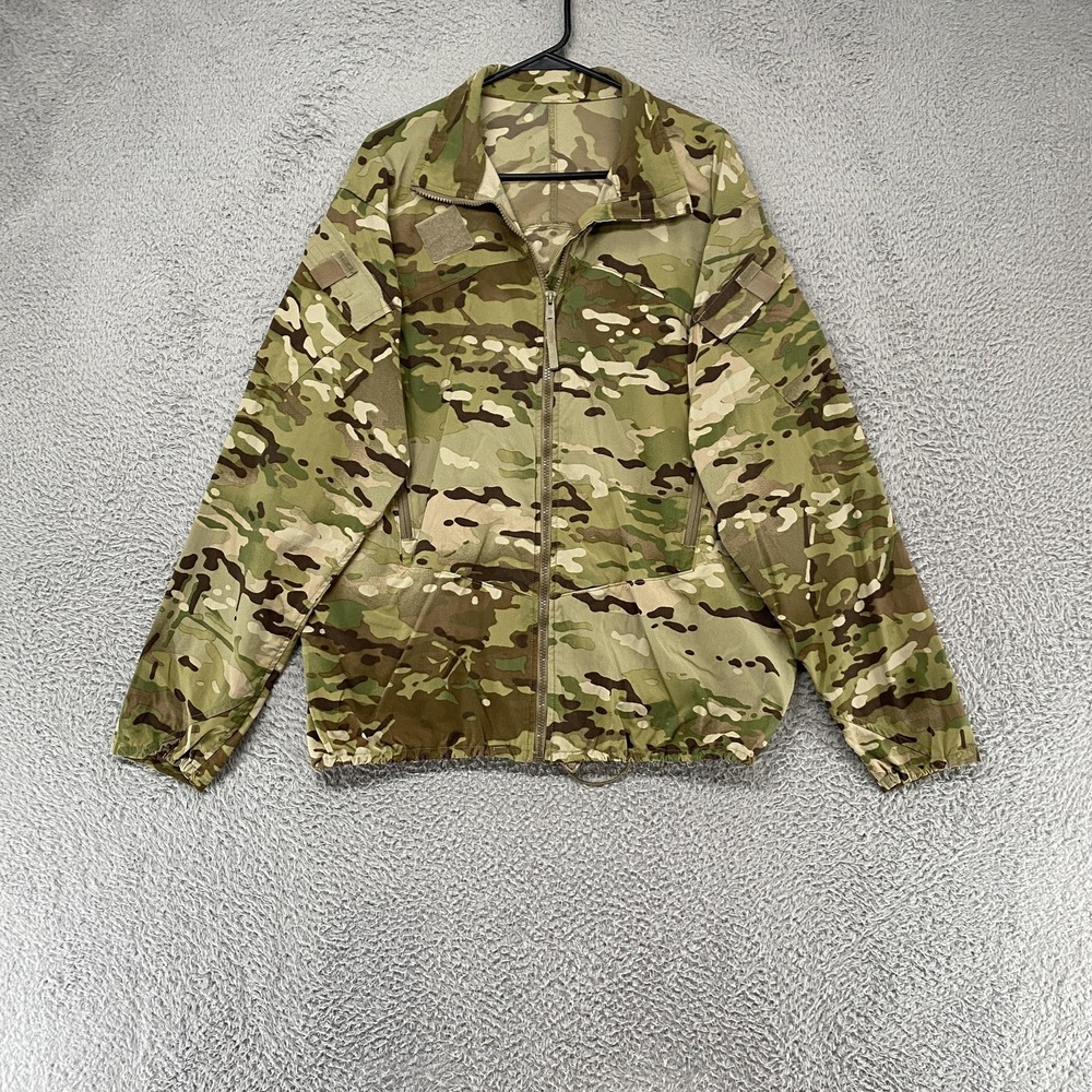 Wind Cold Weather Gen III Jacket Mens Medium Long OCP Camo ECWCS Army‎ Issued
